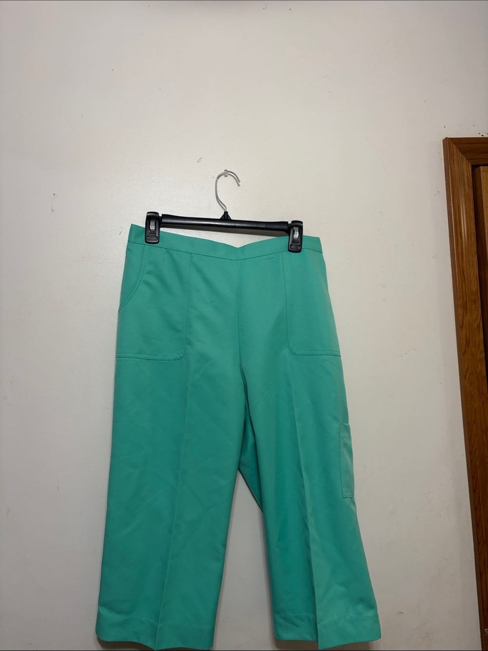 Alfred Dunner Aqua Boot-Cut Crop Pants